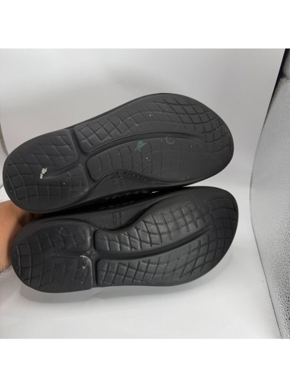 Oofos Ooriginal Black Recovery Sandals EU 37 Womens Size 6 Flip Flops - Picture 6 of 8